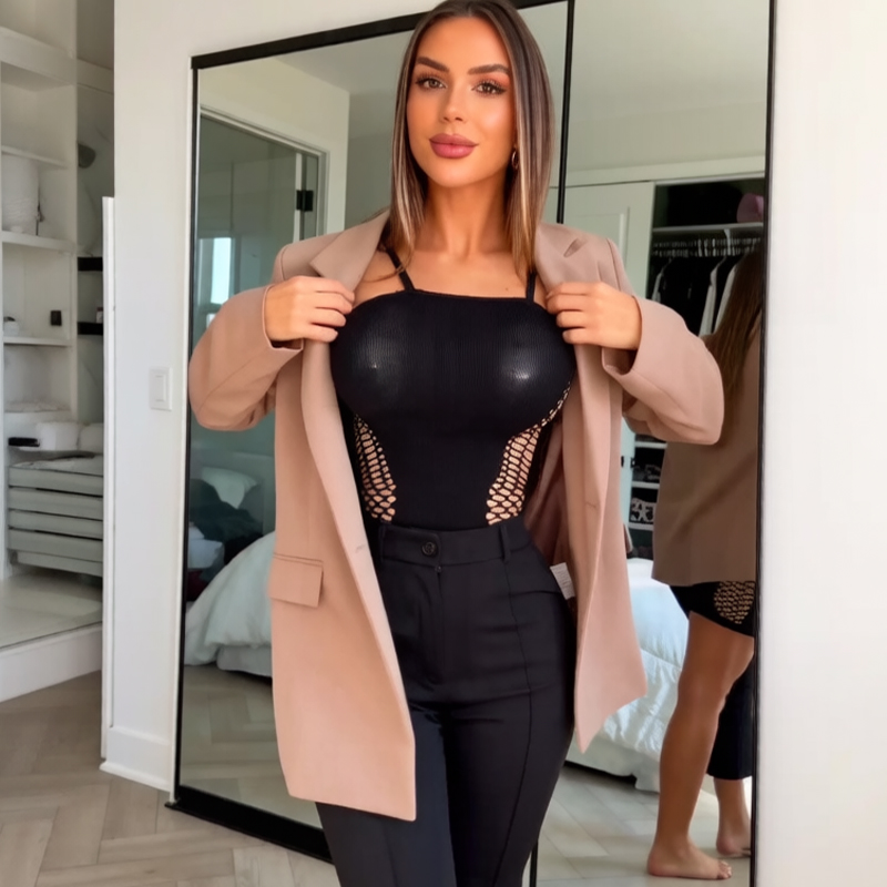 Dames zomer strandjurk met ope - Sexy Mesh Sheer Bodycon Dress recensie en prijs