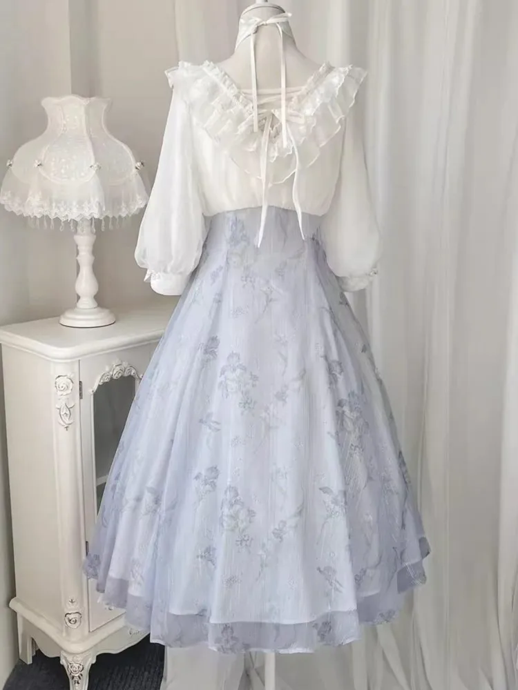 Elegante Vrouwen Zomer Franse  - French Vintage Floral Midi Dress recensie en prijs