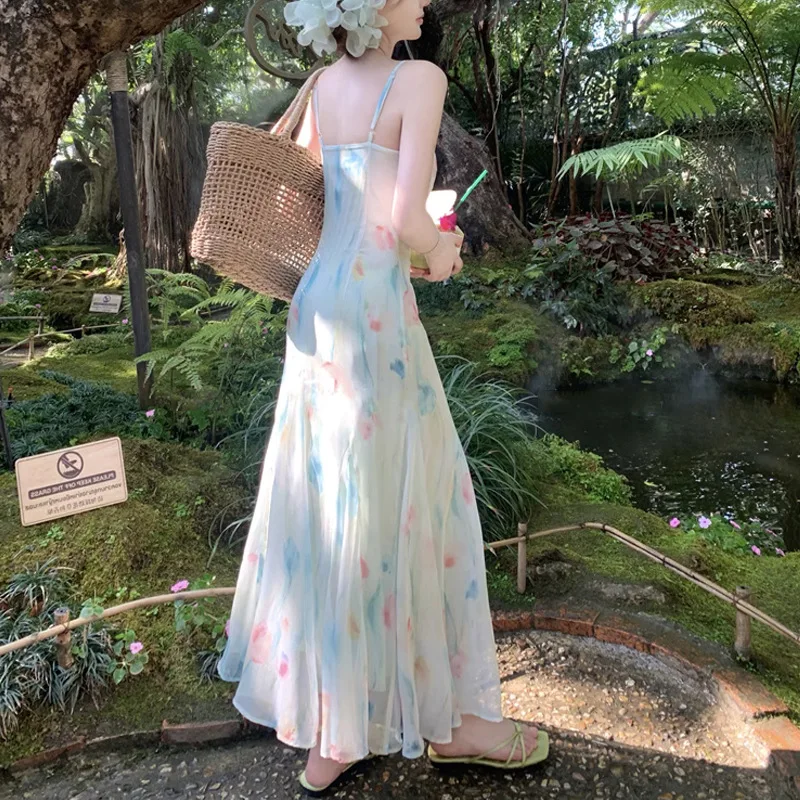 Kawaii Zoete Y2k Japanse Midi  - French Vintage Floral Midi Dress recensie en prijs