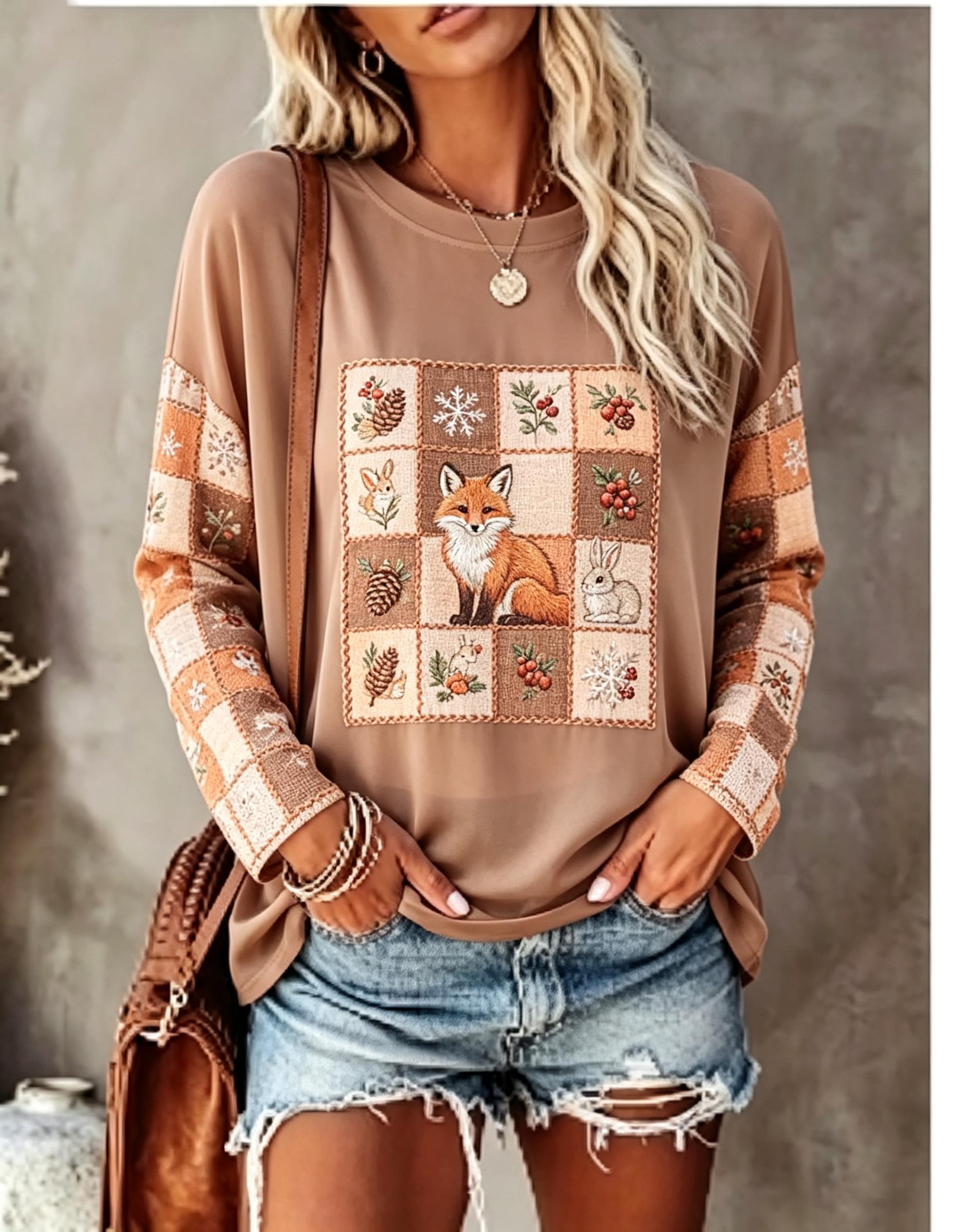 Dames T-shirt met lange mouwen - Blouses recensie en prijs