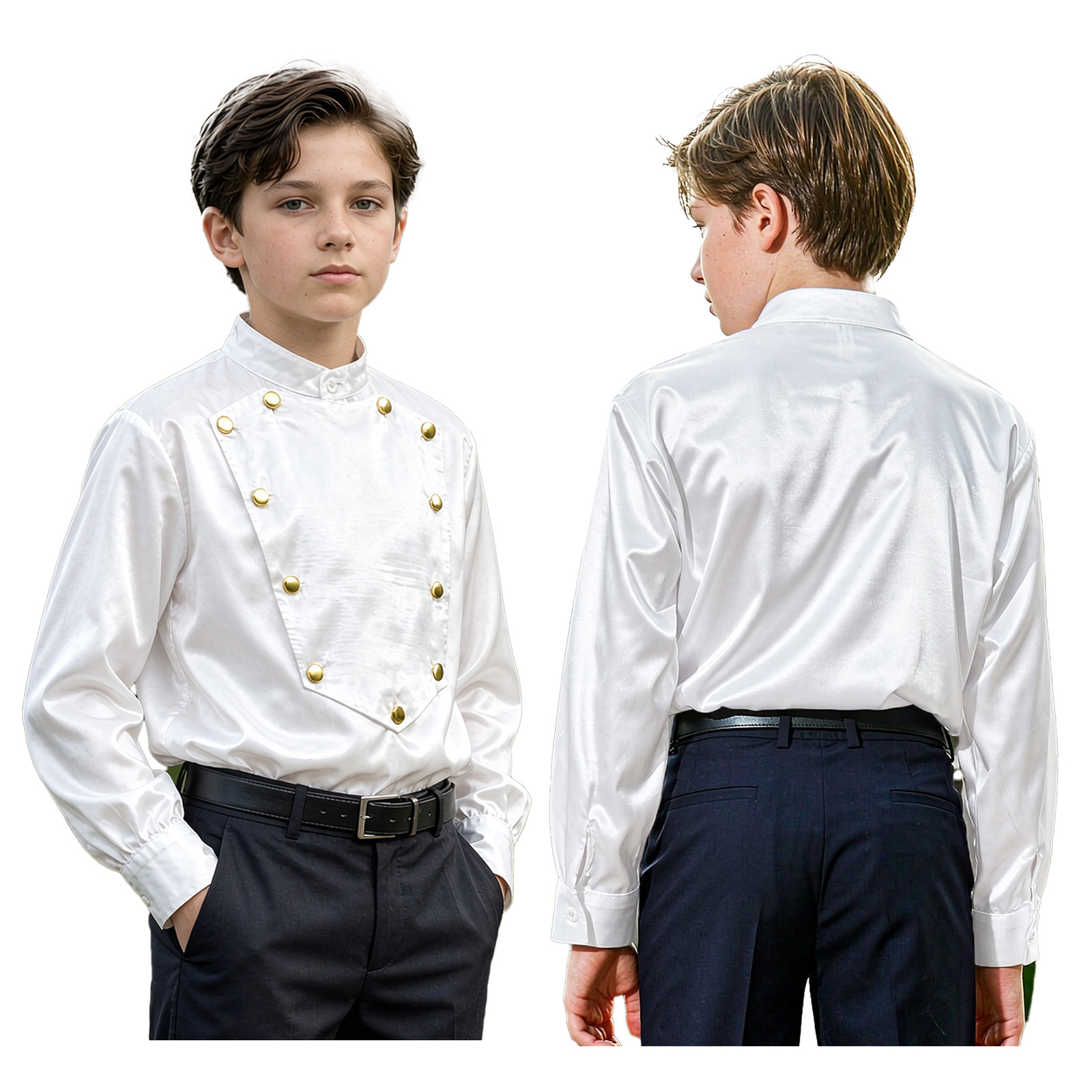 Vintage renaissance overhemd v - Blouses recensie en prijs