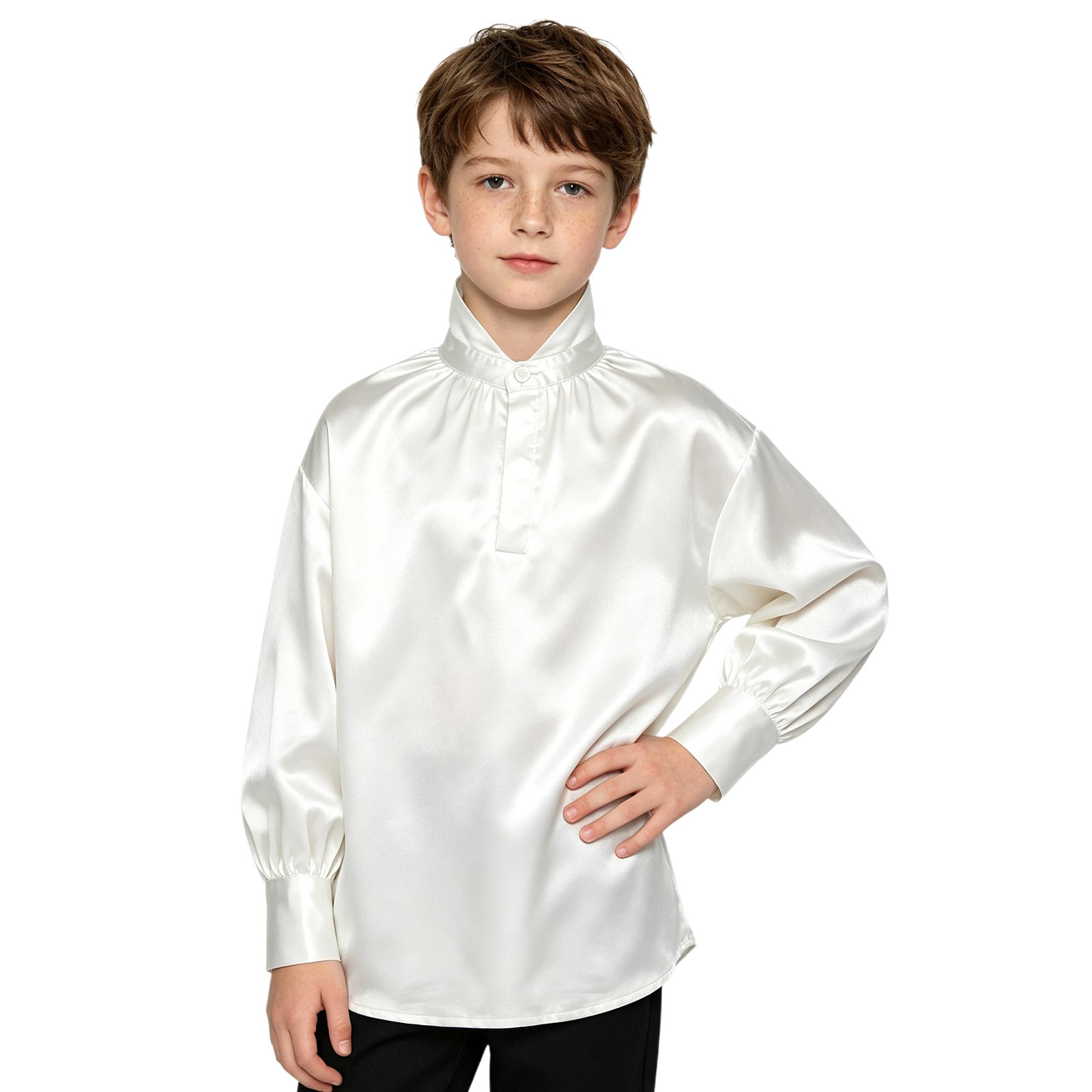Vintage renaissance overhemd v - Blouses recensie en prijs