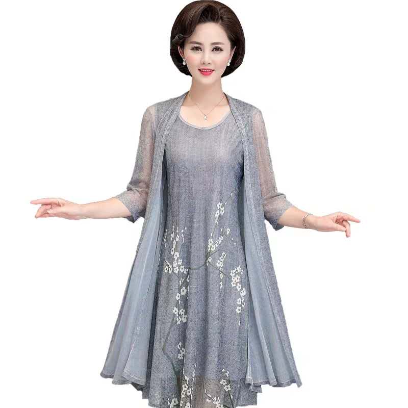 Zomer Katoen Linnen 2 Delige S - French Vintage Floral Midi Dress recensie en prijs